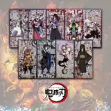 Demon Slayer Anime 9 Pieces Poster Set Of Upper Moons Demons Kokushibo, Douma, Akaza, Hantengu, Gyokko, Daki and Gyutaro, Kaigaku, Nakime And Demon King Muzan - Tracksuit at OtakuXWear Nepal