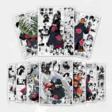 Naruto Anime Akatsuki Poster Set Pain Yahiko Uchiha Itachi Tobi Obito And Many More Manga Panel Background Set Of 10 For Decor And Gift - Tracksuit at OtakuXWear Nepal
