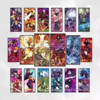 Naruto Anime 18 Posters Set  of Akatsuki Team 7 Kakashi Madara Minato Naruto Sasuke Sakura (No Blur Picture)