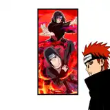 Naruto Anime Akatsuki Poster Set Pain Yahiko Itachi Tobi Obito Set of 12 Posters - Naruto Anime Posters | - Tracksuit at OtakuXWear Nepal