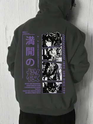 Japanese anime Hoodies