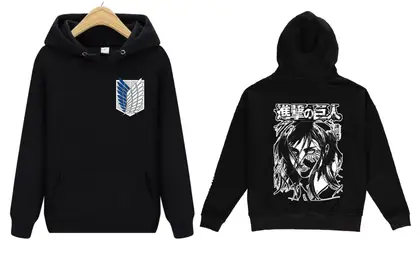 Attack on Titan Anime Printed Hoodie For Men And Women