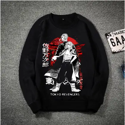 Tokyo Revenger Anime Combo Printed Sweatshirt For Men And Women