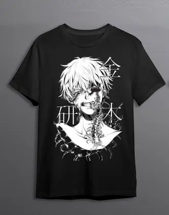 Ken Kaneki Anime Printed T-Shirts For Men And Women