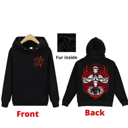 Naruto Anime Printed Hoodie For Men And Women