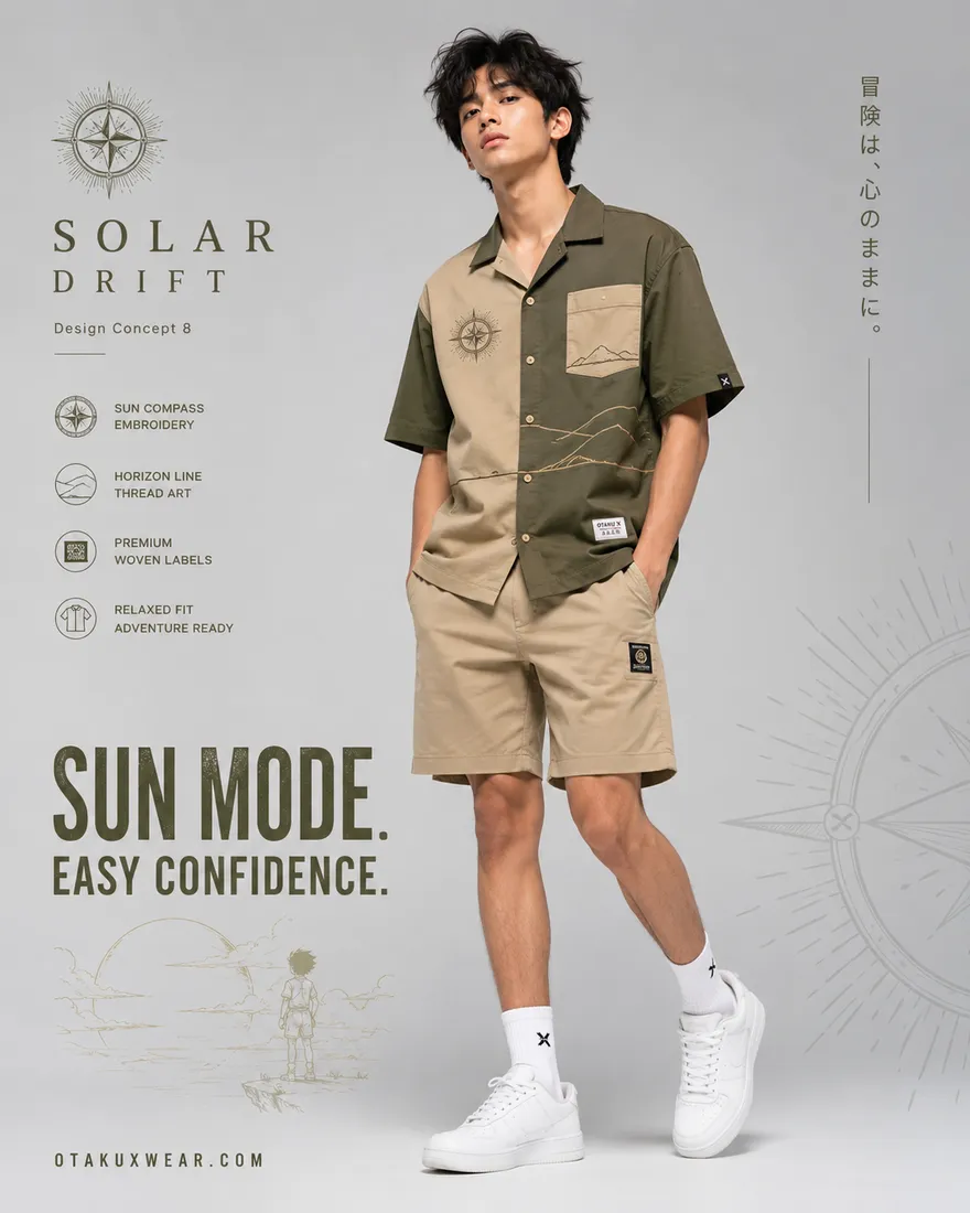 Orbit Polo Jean Set coming soon OtakuXWear drop