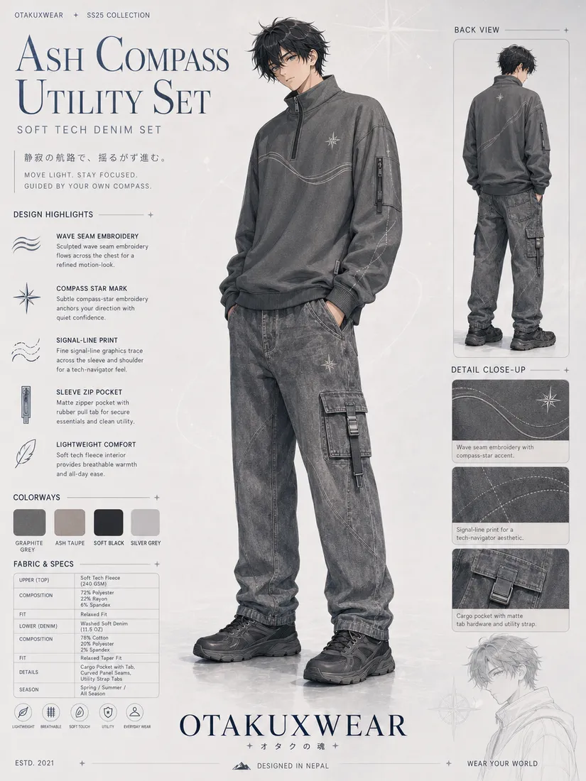 Tide Crew Set coming soon OtakuXWear drop