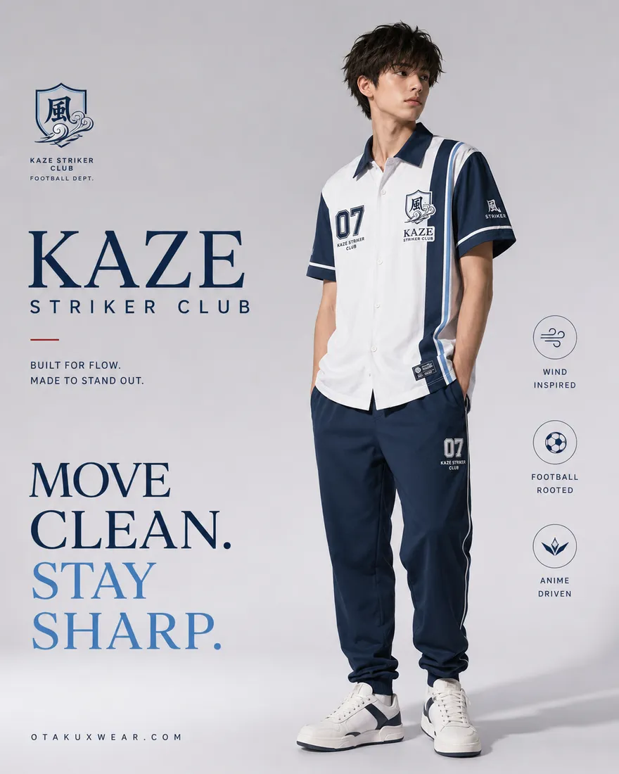 Orbit Polo Jean Set coming soon OtakuXWear drop