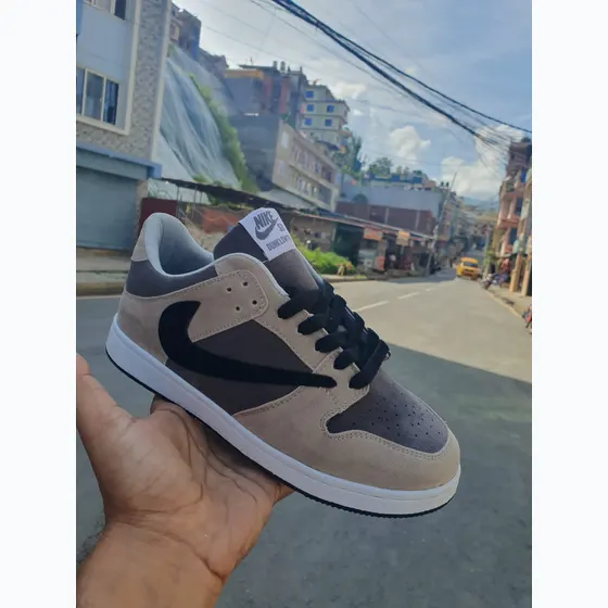 Grey Casual Shoes