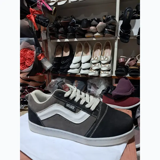 Grey Casual Shoes