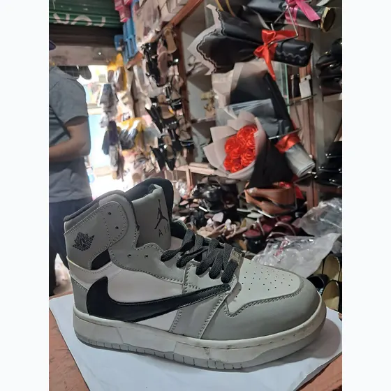 Grey Casual Shoes